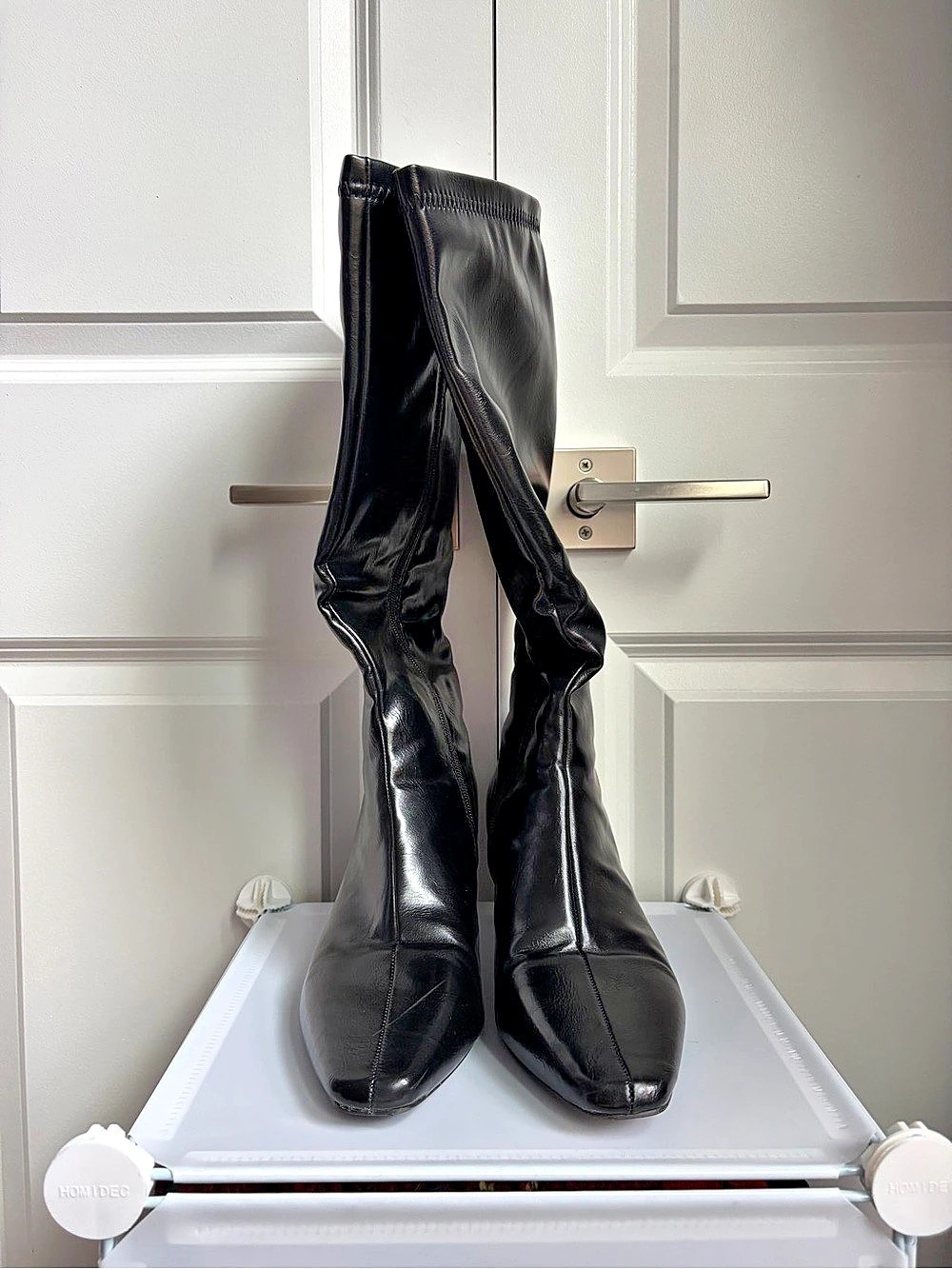 Black Heeled Boots